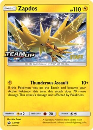 Image of Zapdos SM159  - Holofoil SM Promos - Promo