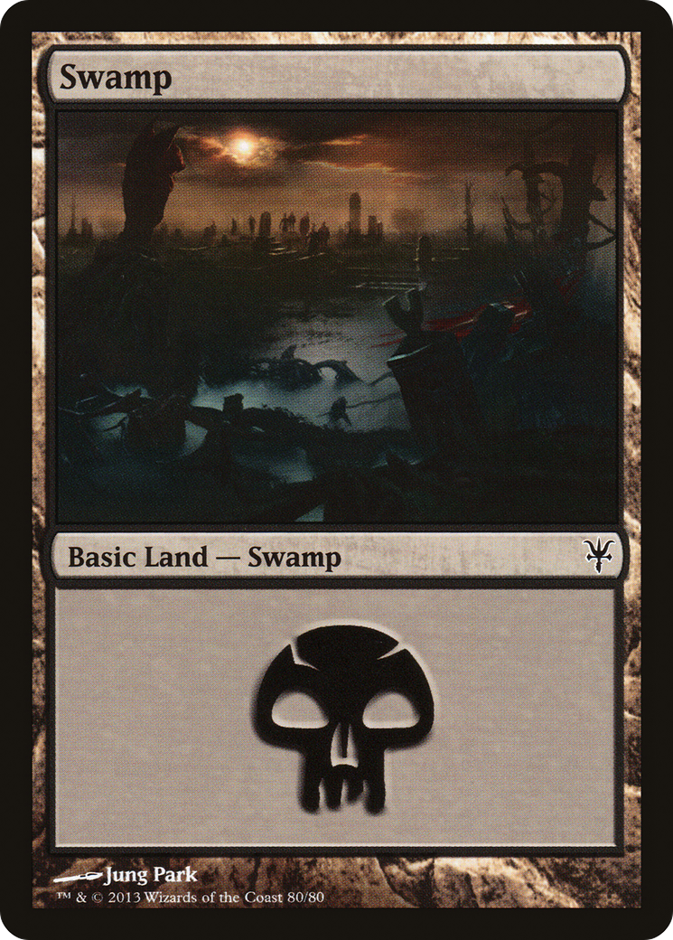 Image of Swamp (80) (DDK-080) - Duel Decks: Sorin vs. Tibalt