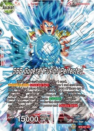 Image of Son Goku and Vegeta // SSB Gogeta, Fusion Perfected (BT6-001) - Destroyer Kings Foil