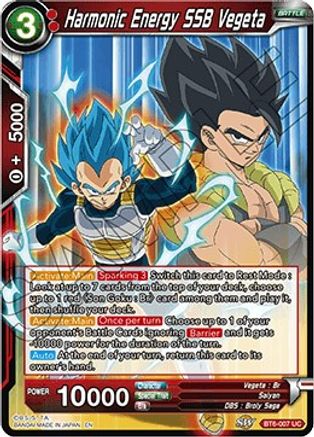 Image of Harmonic Energy SSB Vegeta (BT6-007) - Destroyer Kings
