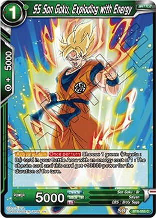 Image of SS Son Goku, Exploding with Energy (BT6-055) - Destroyer Kings Foil