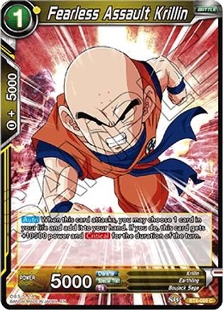Image of Fearless Assault Krillin (BT6-089) - Destroyer Kings
