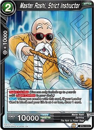 Image of Master Roshi, Strict Instructor (BT6-110) - Destroyer Kings
