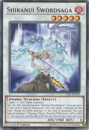 Image of Shiranui Swordsaga (SAST-EN040) - Savage Strike 1st Edition
