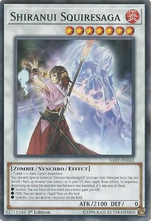 Image of Shiranui Squiresaga (SAST-EN041) - Savage Strike Unlimited