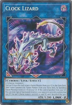 Image of Clock Lizard (SAST-EN047) - Savage Strike 1st Edition