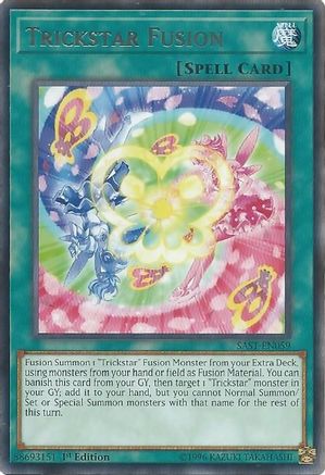 Image of Trickstar Fusion (SAST-EN059) - Savage Strike 1st Edition