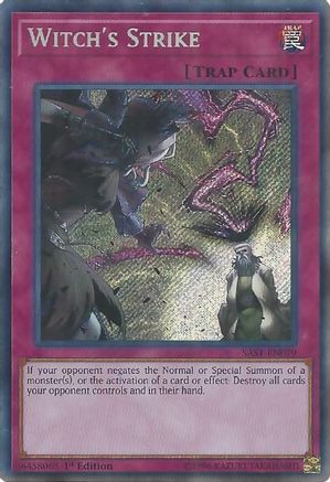 Image of Witch's Strike (SAST-EN079) - Savage Strike 1st Edition