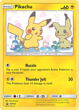 Image of Pikachu SM162  - Holofoil SM Promos - Promo