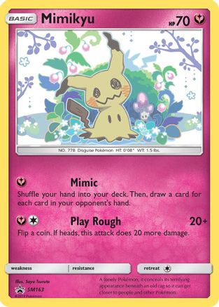 Image of Mimikyu SM163  - Holofoil SM Promos - Promo