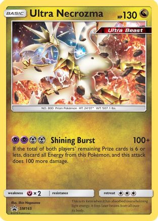 Image of Ultra Necrozma SM165  - Holofoil SM Promos - Promo