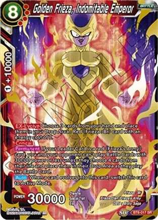 Image of Golden Frieza, Indomitable Emperor (BT6-017) - Destroyer Kings