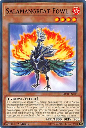 Image of Salamangreat Fowl (SDSB-EN005) - Structure Deck: Soulburner 1st Edition