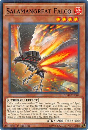 Image of Salamangreat Falco (SDSB-EN009) - Structure Deck: Soulburner 1st Edition