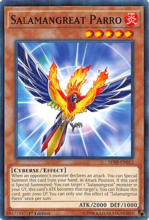 Image of Salamangreat Parro (SDSB-EN012) - Structure Deck: Soulburner 1st Edition