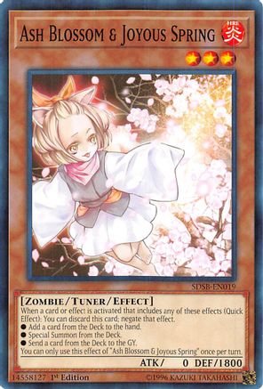 Image of Ash Blossom & Joyous Spring (SDSB-EN019) - Structure Deck: Soulburner 1st Edition
