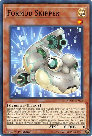 Image of Formud Skipper (SDSB-EN022) - Structure Deck: Soulburner 1st Edition