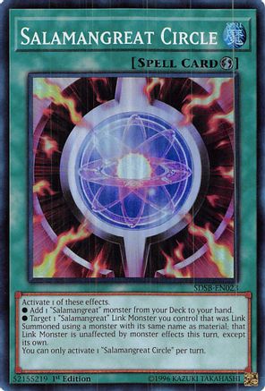 Image of Salamangreat Circle (SDSB-EN023) - Structure Deck: Soulburner 1st Edition