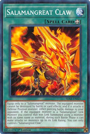 Image of Salamangreat Claw (SDSB-EN024) - Structure Deck: Soulburner 1st Edition
