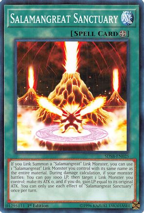 Image of Salamangreat Sanctuary (SDSB-EN025) - Structure Deck: Soulburner 1st Edition