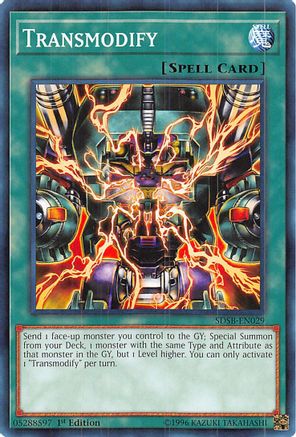 Image of Transmodify (SDSB-EN029) - Structure Deck: Soulburner 1st Edition