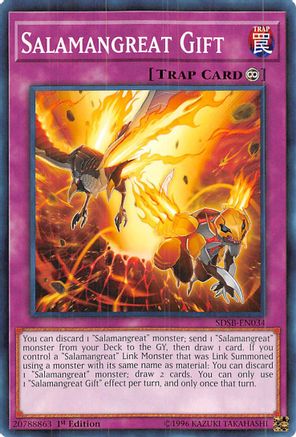 Image of Salamangreat Gift (SDSB-EN034) - Structure Deck: Soulburner 1st Edition