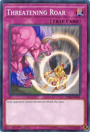Image of Threatening Roar (SDSB-EN036) - Structure Deck: Soulburner 1st Edition