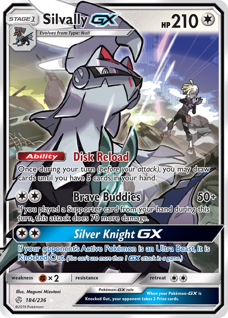 Image of Silvally GX 184/236  - Holofoil SM  Cosmic Eclipse - Ultra Rare