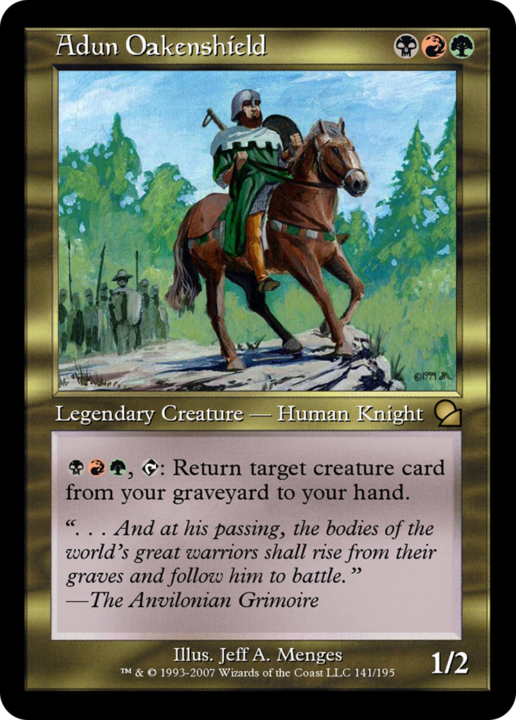 Image of Adun Oakenshield (ME1-141) - Masters Edition