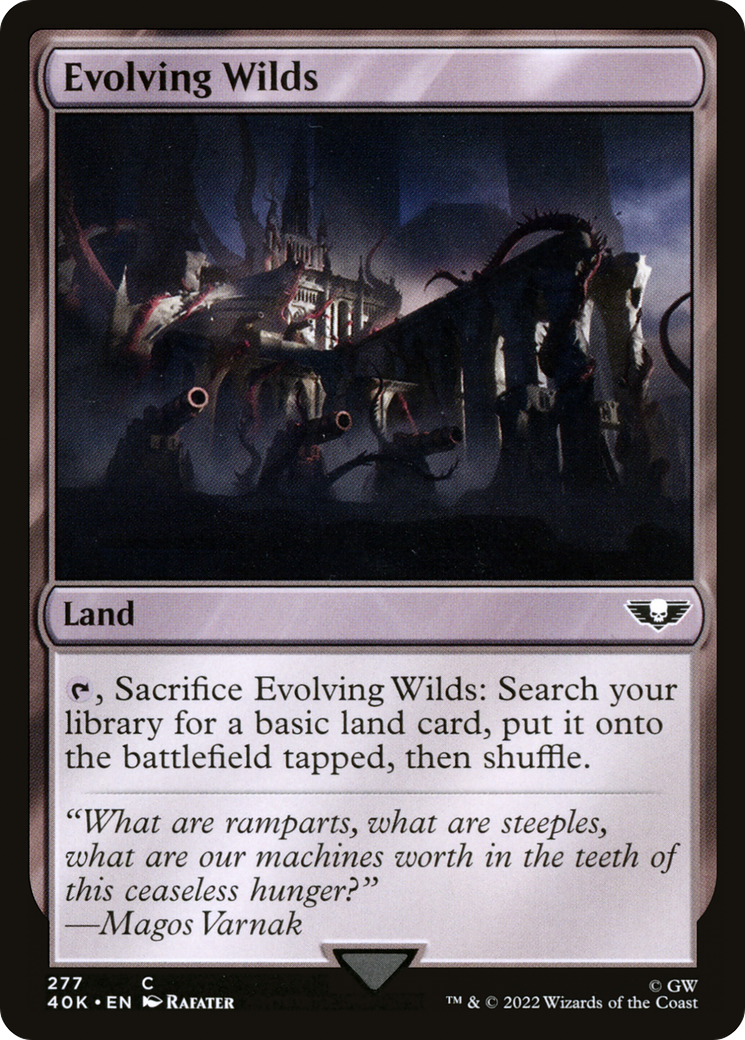 Image of Evolving Wilds (40K-277) - Warhammer 40,000 Commander