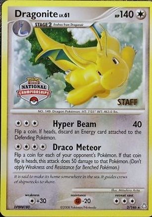 Image of Dragonite 002/146  League & Championship Cards - Promo