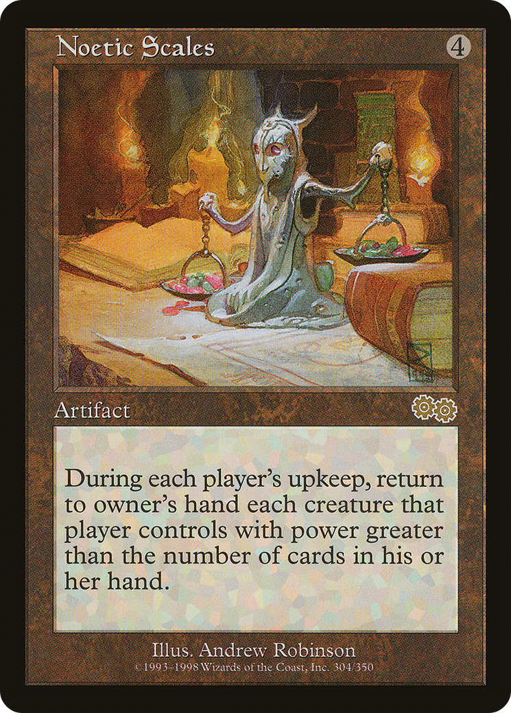 Image of Noetic Scales (USG-304) - Urza's Saga