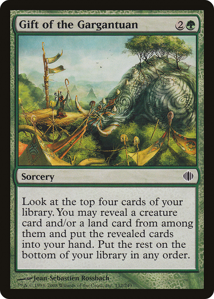 Image of Gift of the Gargantuan (ALA-132) - Shards of Alara Foil