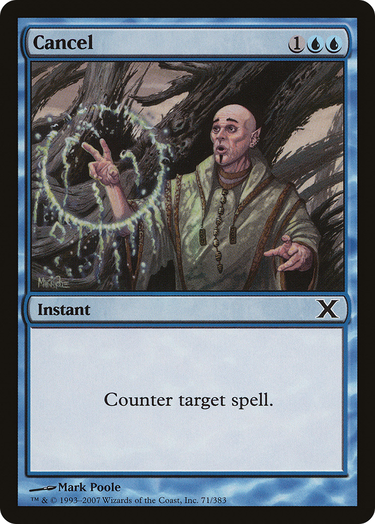 Image of Cancel (10E-071) - Tenth Edition