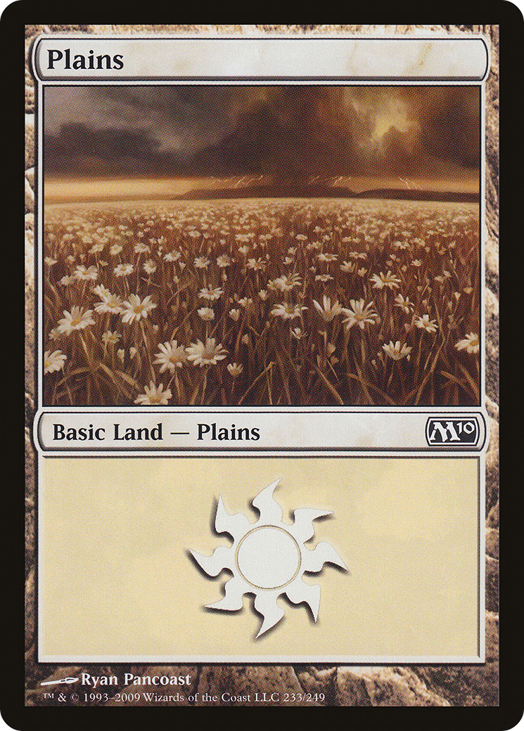 Image of Plains (233) (M10-233) - Magic 2010