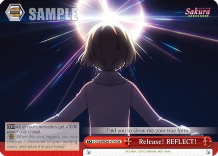 Image of Release! REFLECT! (CCS/WX01-074 CR) - Cardcaptor Sakura: Clear Card