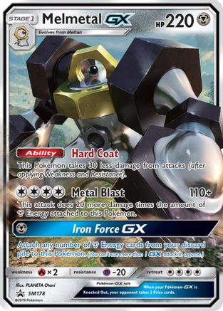 Image of Melmetal GX SM178  - Holofoil SM Promos - Promo