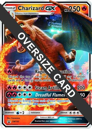 Image of Charizard GX SM195  - Holofoil Jumbo Cards - Promo