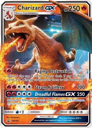 Image of Charizard GX SM195  - Holofoil SM Promos - Promo