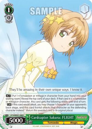 Image of Cardcaptor Sakura: FLIGHT (CCS/WX01-048 C) - Cardcaptor Sakura: Clear Card