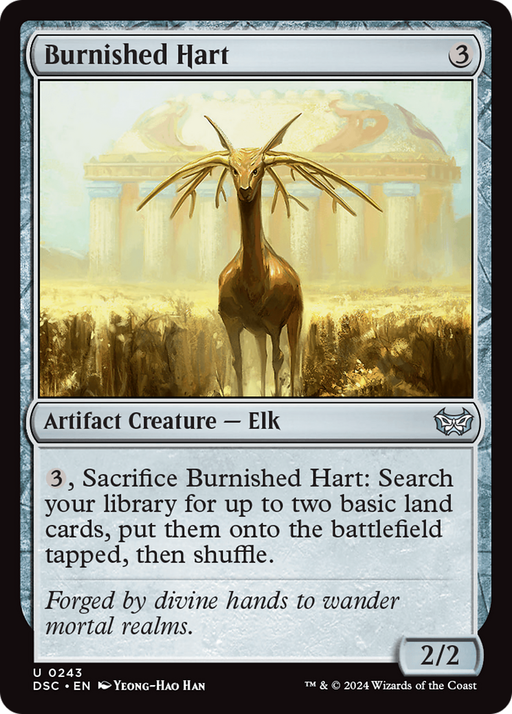 Image of Burnished Hart (DSC-243) - Duskmourn: House of Horror Commander