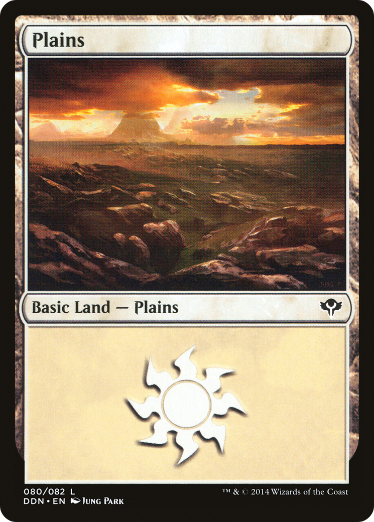 Image of Plains (080) (DDN-080) - Duel Decks: Speed vs. Cunning