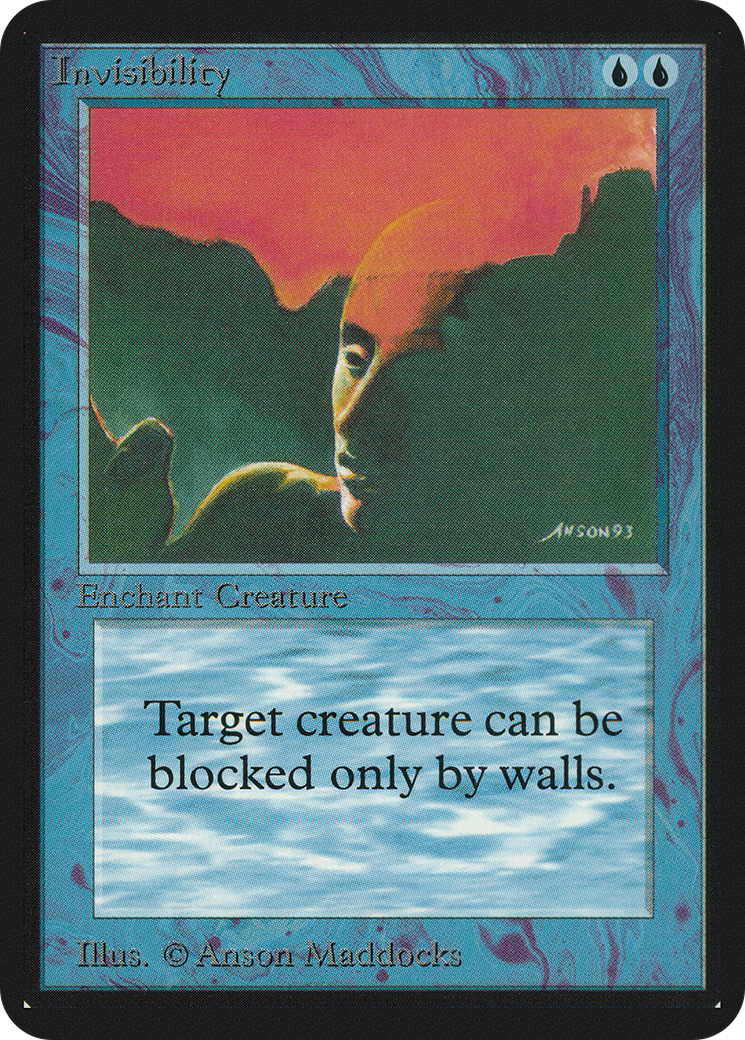 Image of Invisibility (LEA-) - Limited Edition Alpha