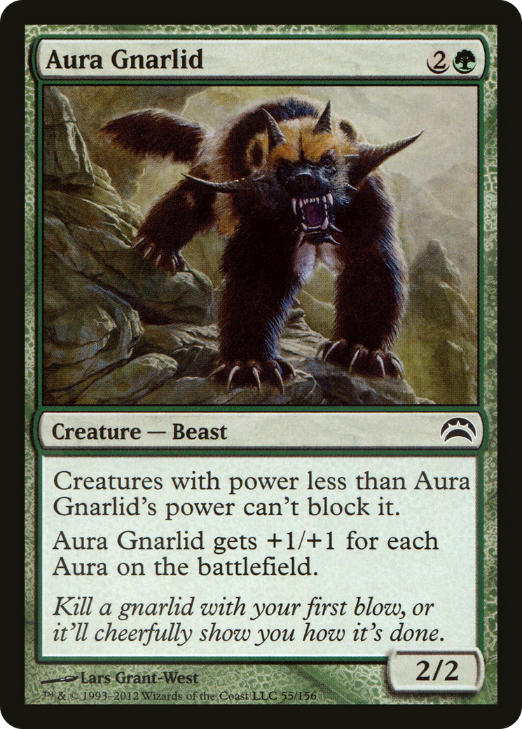 Image of Aura Gnarlid (PC2-055) - Planechase 2012
