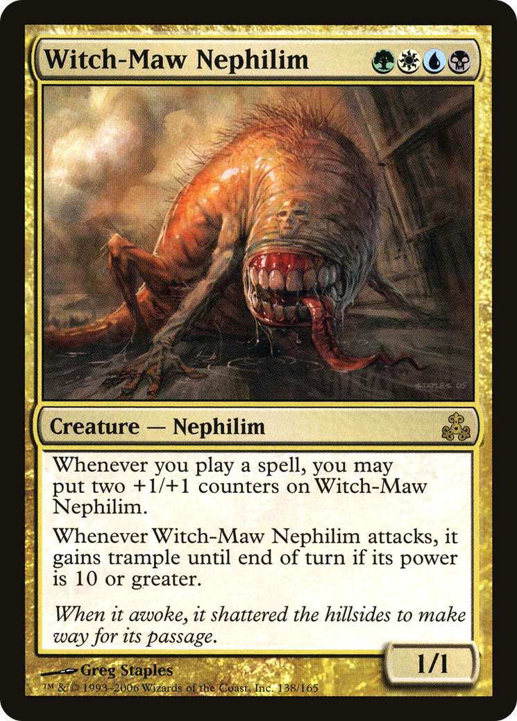 Image of Witch-Maw Nephilim (GPT-138) - Guildpact Foil