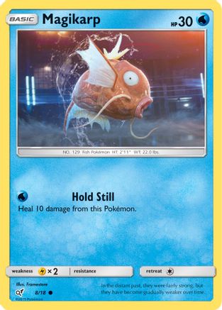 Image of Magikarp (Holo Common) 008/18  - Holofoil Detective Pikachu - Common