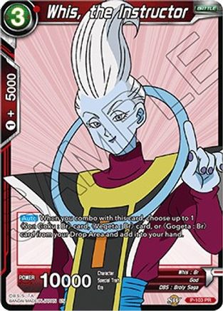 Image of Whis, the Instructor (P-103) - Promotion Cards