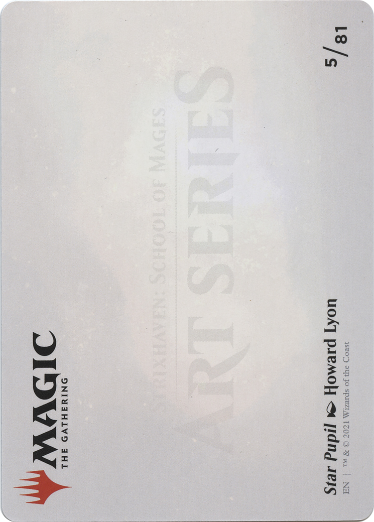 Image of Star Pupil // Star Pupil (ASTX-005) - Strixhaven Art Series (Borderless)