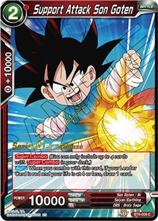 Image of Support Attack Son Goten (BT6-006_PR) - Destroyer Kings PreRelease Cards
