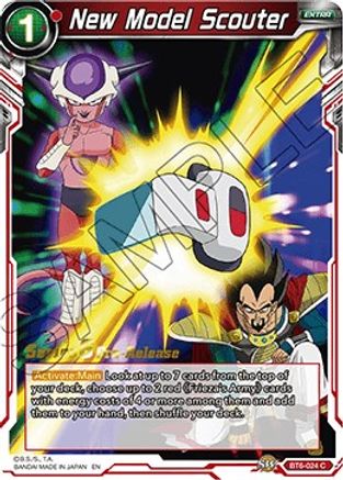 Image of New Model Scouter (BT6-024_PR) - Destroyer Kings PreRelease Cards